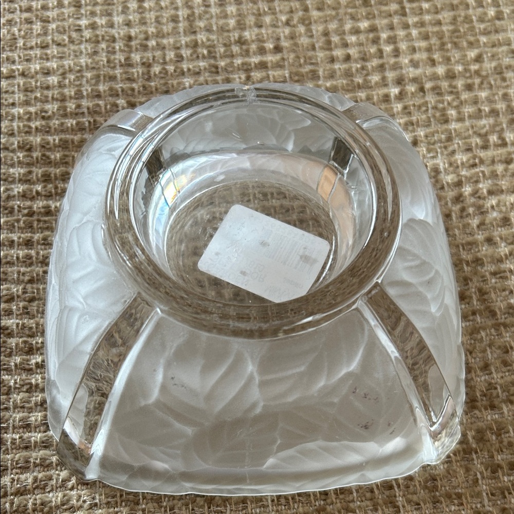 Mikasa Garden Splendor Crystal Clear Bowl